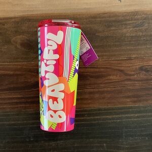 Starbucks Pink and Green Tumbler